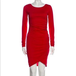 LEITH scoop neck mini dress